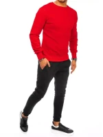 FashionStreet pánská červeno-černá tepláková souprava AX0633
