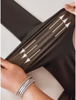 Dámské hnědé punčocháče FashionStreet UY2833