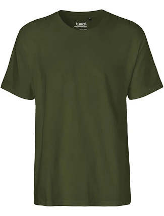 Neutral O 60001 Pánské tričko z těžké bio bavlny 77.6001 military Neutral O 60001 Pánské tričko z těžké bio bavlny 77.6001 military