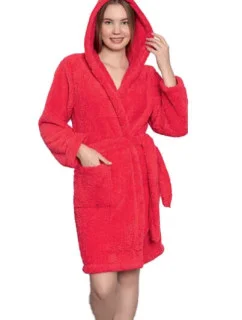 Dámský župan 3014 červený - CoCoon