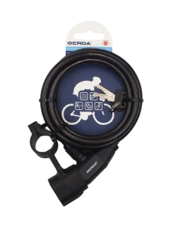 Lankový zámek na kolo Gerda s přepravní rukojetí typ S, Flex 1500/8A 0SFLU150008 06A2YP