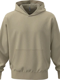 Next Level Apparel N 9307 Těžká oversize unisex mikina s kapucí 08.9307 tan