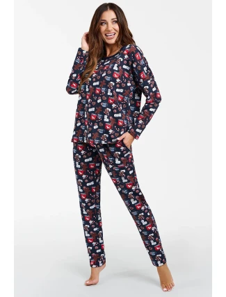 Italian Fashion Cookies long r. long sp. barva:print/blue