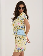 Šortky D73771M62489KD světle žluté