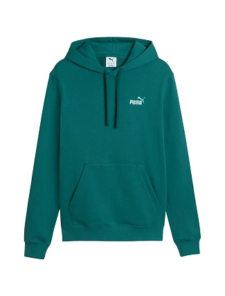 Pánská mikina Puma ESS 2 Color Small No.1 Logo Hoodie green 684719 41 pánské
