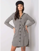 Šaty LK SK 508385 1.94 černobílých