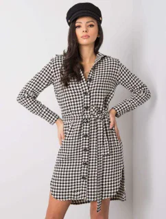 Šaty LK SK 508385 1.94 černobílých