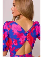 M858 Maxi šaty s otevřenými zády - model 2