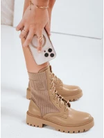 Dámské boty CALLA khaki FashionStreet ZY0381