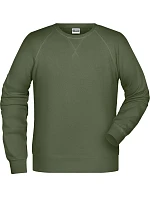 Daiber 8022 Pánská raglánová mikina 02.8022 olive Daiber 8022 Pánská raglánová mikina 02.8022 olive