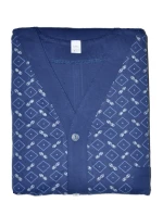 Pánské rozepínací pyžamo Gucio 298 dł/r 3XL Pánské rozepínací pyžamo Gucio 298 dł/r 3XL