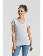 Fruit of the Loom Lady-Fit Valueweight V-Neck T Dámské tričko s výstřihem do V 16.1398 white Fruit of the Loom Lady-Fit Valueweight V-Neck T Dámské tričko s výstřihem do V 16.1398 white