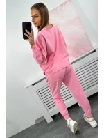 Set 2dílná mikina + kalhoty světle růžová Set 2dílná mikina + kalhoty světle růžová