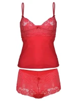 Dámský komplet Wiktorie červená - Dkaren