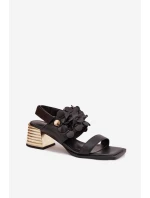 Sandály na podpatku  model 225348 Step in style