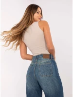 Kalhoty D80018BB62456D285 tmavě modré