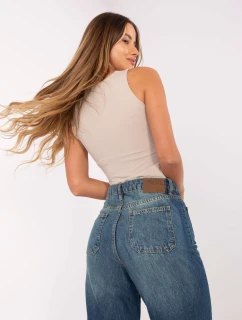 Kalhoty D80018BB62456D285 tmavě modré