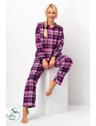 DÁMSKÉ PYŽAMO LNS 490 B25 2XL-4XL