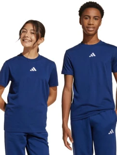 Dětské tričko adidas Essentials Tee 160 námořnická modrá JY0613