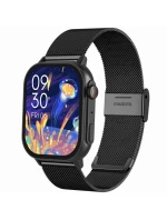 Dámské chytré hodinky GRAVITY GT15-12 Navy Blue Silicone Strap + Black Bracelet Dámské chytré hodinky GRAVITY GT15-12 Navy Blue Silicone Strap + Black Bracelet