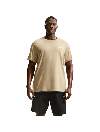 Pánské tričko Nike Club Tee, béžové, AR4997 297 Pánské tričko Nike Club Tee, béžové, AR4997 297