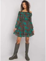 Šaty DHJ SK 15015.56P hnědá Šaty DHJ SK 15015.56P hnědá