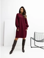 RV SK šaty A1059.17 burgundy