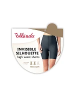 Dámské tvarující šortky INVISIBLE SILHOUETTE HIGH WAIST SHORTS - BELLINDA - černá Dámské tvarující šortky INVISIBLE SILHOUETTE HIGH WAIST SHORTS - BELLINDA - černá