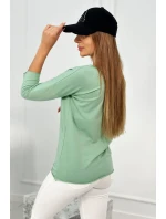 Halenka Casual tmavě mátová