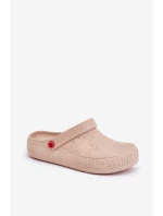 Dámské Lehké Pantofle Big Star II275008 Béžové