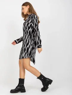 Šaty TO SK 1103 22.18 černobílé