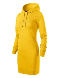 Snap šaty dámské žlutá