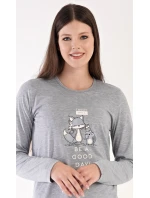 Dámské pyžamo dlouhé Forest party Dámské pyžamo dlouhé Forest party