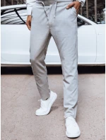 FashionStreet pánské světle šedé chino kalhoty UX4415