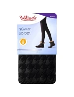 Dámské zimní punčocháče, extra hřejivé WINTER 100 DEN - BELLINDA - animal print