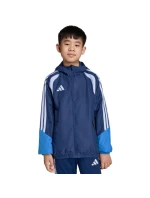 Dětská bunda adidas Tiro 26 Competition All Weather modrá JL7300
