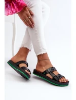 Dámské Sandály Na Ploché Podrážce ZAXY LL285073 Černé