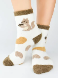 Noviti SB084 Dámské ponožky Squirrel 36-41