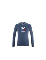 Spodní prádlo MILLET M Trilogy Wool Ts Ls navy blue