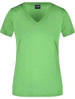 Daiber JN 735 Dámské sportovní tričko s výstřihem do V 02.0735 lime green Daiber JN 735 Dámské sportovní tričko s výstřihem do V 02.0735 lime green