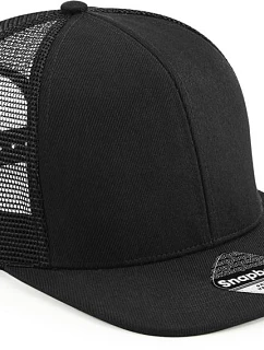 Beechfield B 664 6 panelová kšiltovka "Original Trucker" 53.0664 black/black