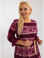 Dámské šaty LK SK 507356 šaty.01 fialová