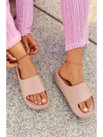 Dámské růžové pantofle Airaplea Foam Platform