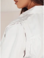 Dámská džínová bunda BLIRNA bílá FashionStreet TY4165