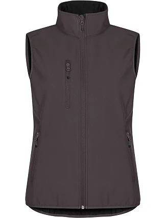 Clique Classic Softshell Vest W Dámská 3-vrstvá softshellová vesta 67.0916 dark grey Clique Classic Softshell Vest W Dámská 3-vrstvá softshellová vesta 67.0916 dark grey