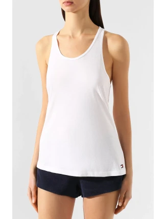 Dámské tílko UW0UW02154-YCD bílá - Tommy Hilfiger Dámské tílko UW0UW02154-YCD bílá - Tommy Hilfiger