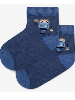 Tenké barevné ponožky pro chlapce ve věku 2-6 let. 224.N59