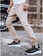 Pánské kalhoty tyou jogger béžové FashionStreet UX3306