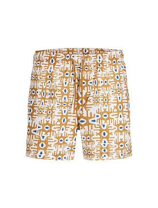 Jack&Jones pánské plavky JPSTMAUI SAND MATURE SWIM SHORTS 12291428 BUCKTHAM BROWN Jack&Jones pánské plavky JPSTMAUI SAND MATURE SWIM SHORTS 12291428 BUCKTHAM BROWN