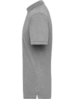 Daiber JN 801 Pánské pracovní piqué polo z těžké bavlny 02.0801 grey heather Daiber JN 801 Pánské pracovní piqué polo z těžké bavlny 02.0801 grey heather